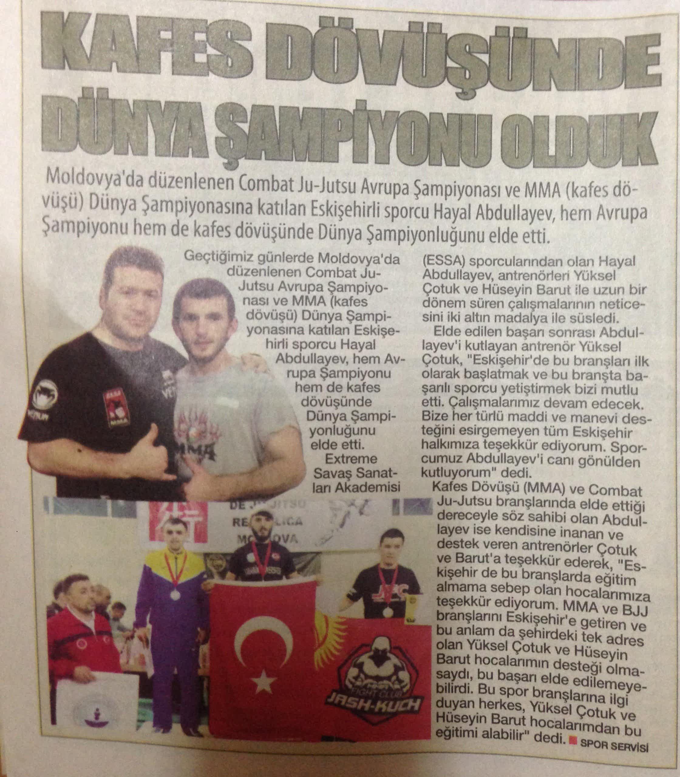 BASINDA BİZ!